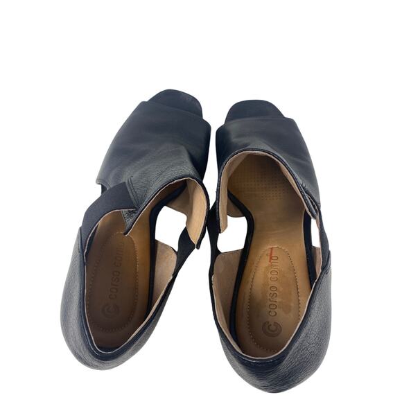 Corso Como Women's Maybel Heel Sandals Leather Peep Toe 9M - Picture 6 of 9